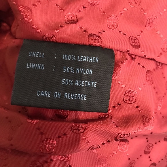 Woman’s Kenneth Cole Reaction Leather Coat - Picture 4 of 10